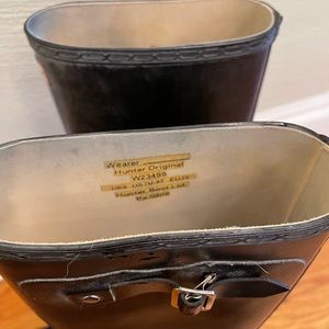 Hunter rain boots, size 9